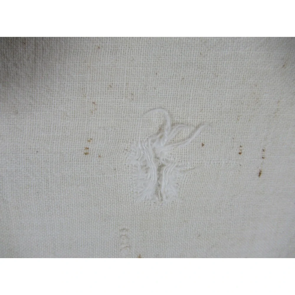 Antique Woodstock Mills 100 lb. Feed Sack Seymour Indiana Lightweight Cotton